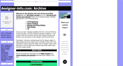 Desktop Screenshot of designer-info.com