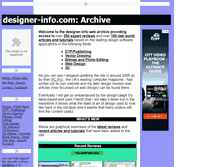 Tablet Screenshot of designer-info.com
